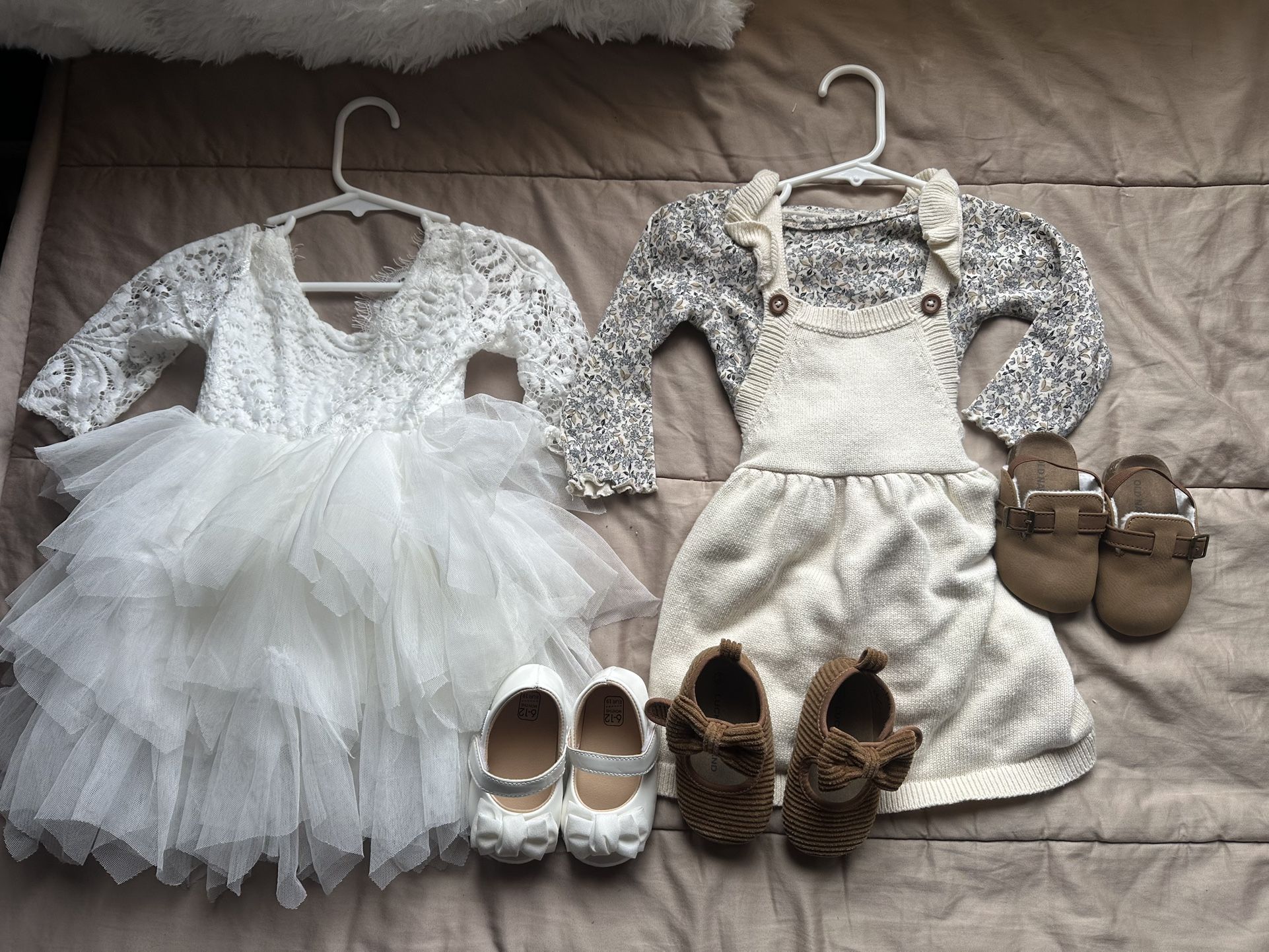 12mo Girl Dresses And Shoes