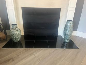 Beautiful mosaic tile vases