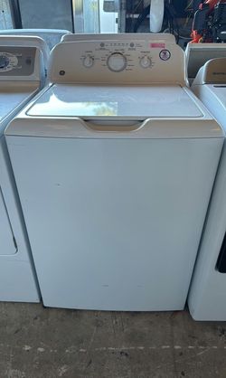 GE Top Load Washer White with Agitator Feature