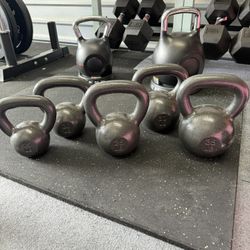Top quality ⭐️ 15,20,25,30,35lb iron kettlebell. new in box 📦 $150