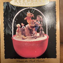 Vintage Hallmark Winnie The Pooh Christmas Ornaments