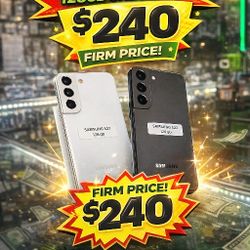 🔥 Samsung Galaxy S22 – 128GB UNLOCKED 🔥
💲 Only $240 – FIRM PRICE