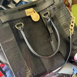 Michael Kors Handbag Purse, And Wallet Set