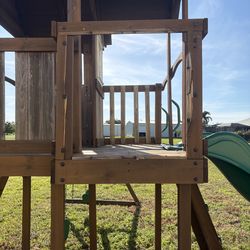 Backyard Discovery Cedar Cove Residential Wood Playset