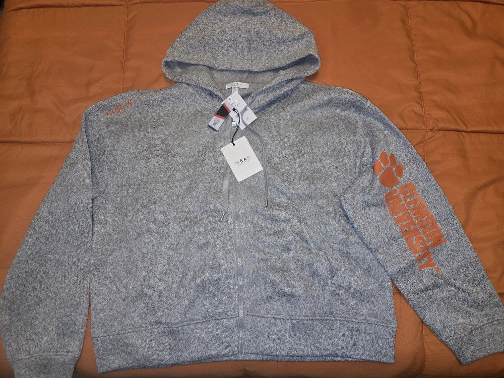WEAR By Erin Andrews Clemson Tigers Woman Hoodie-2XL(mm)