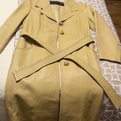 Womens Leather coat