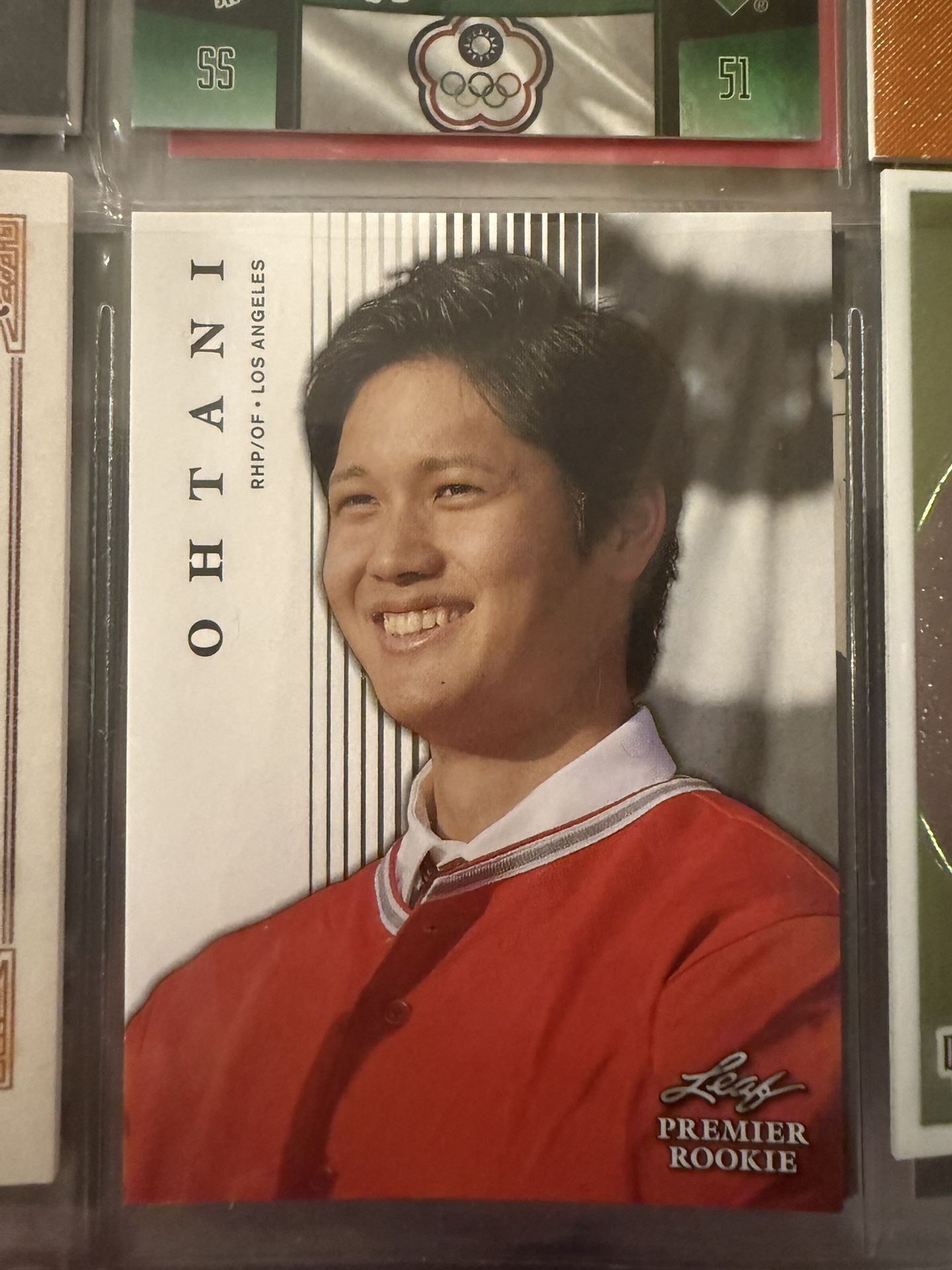 Ohtani Leaf Premier Rookie Card