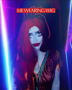 RED WIG • SALLY • NIGHTMARE BEFORE CHRISTMAS 