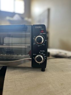 COOKS countertop toaster oven