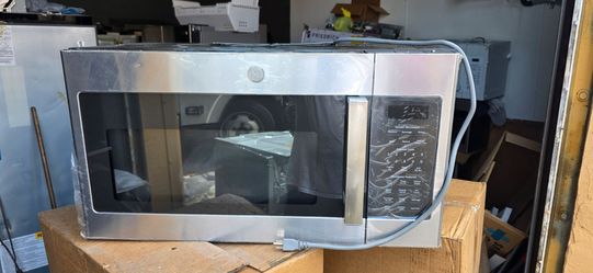 NEW GE 30 IN MICROWAVE OVER THE RANGE STAINLESS STEEL