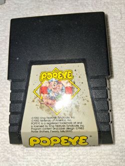 Popeye Atari 2600 Game Cartridge