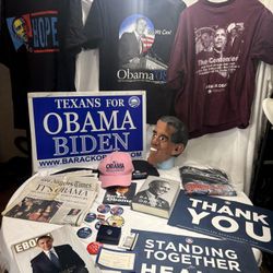 Authentic Obama Campaign Related Memorabilia & Collectible Items