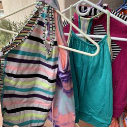 Girls Iviva Tennis Althletic Clothes And Bag