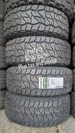 Special Price ‼️ LT285/70R17 Brand New Kumho RT