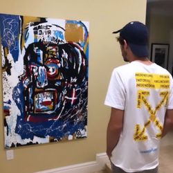 Basquiat Untitled Custom Painting 