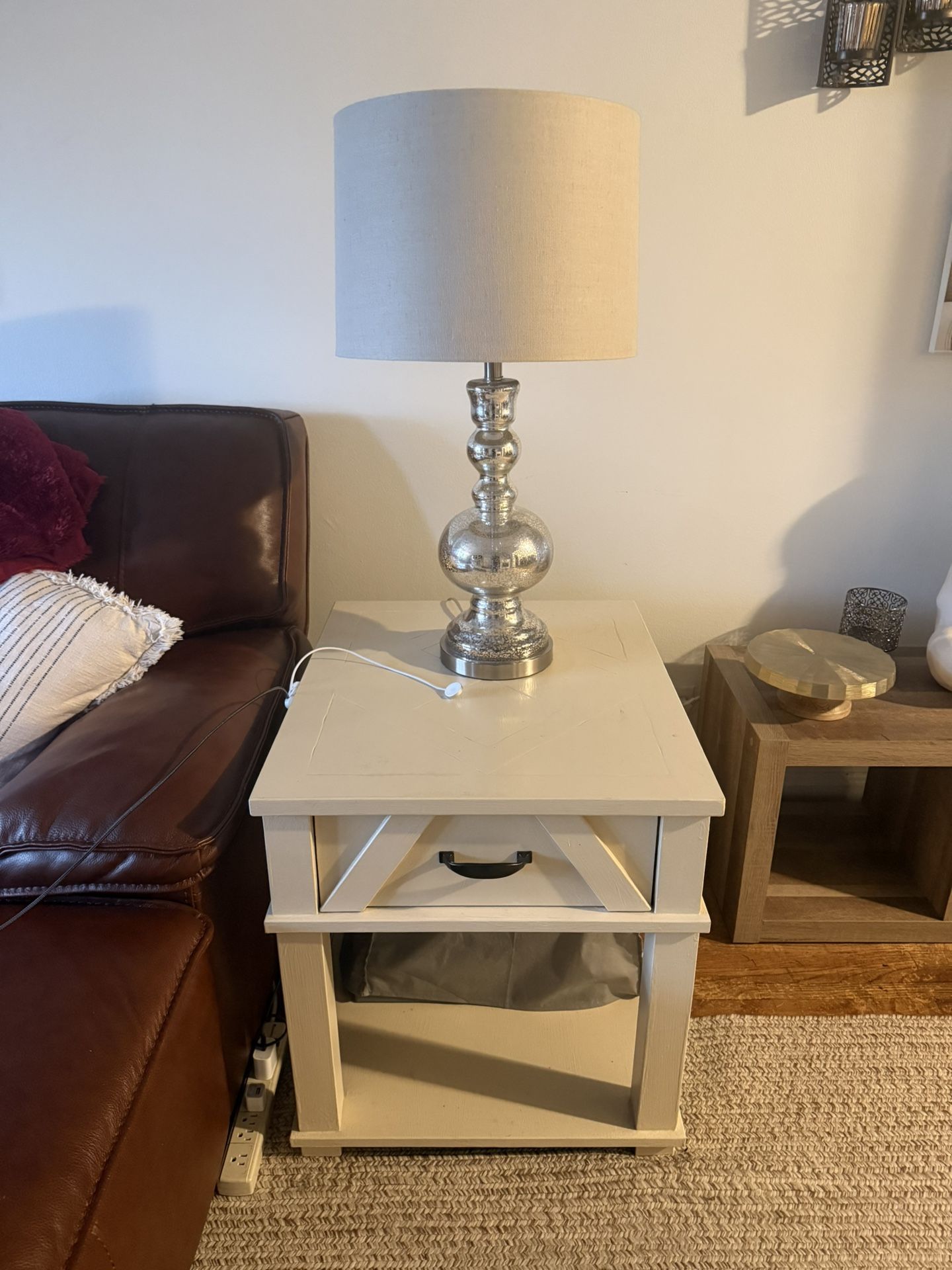 2 End Tables W/draws $25 Ea.