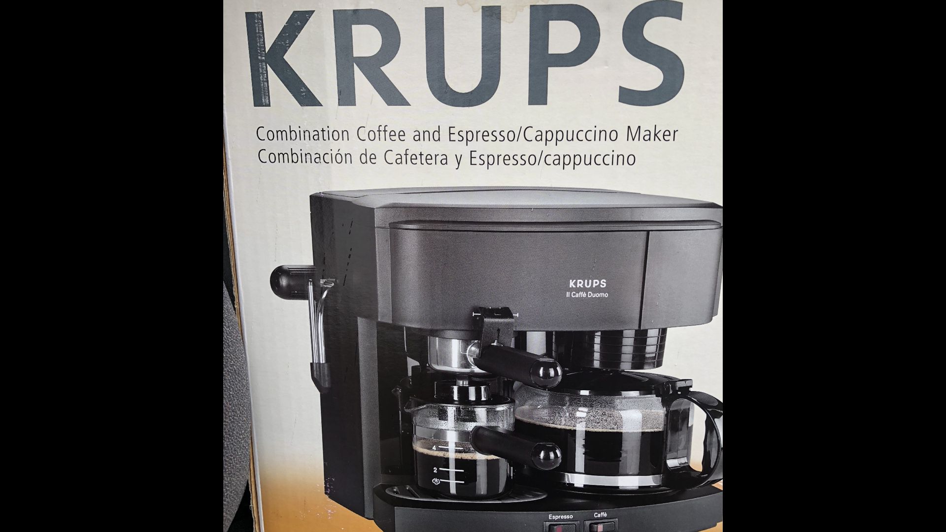 Coffee, espresso/cappuccino maker
