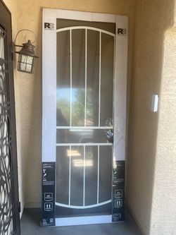 New 36 x 96 security door Installation included