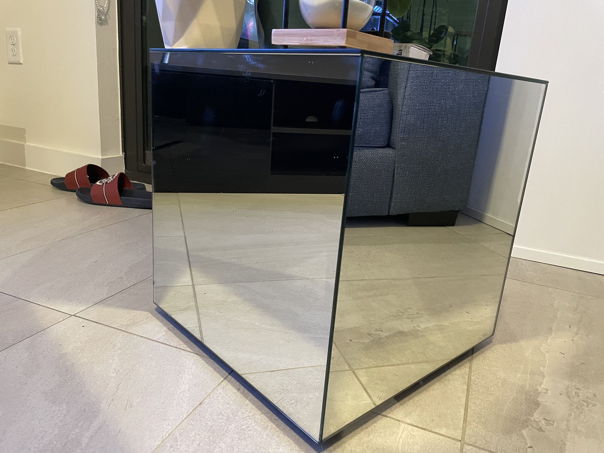 Center Table ( Mirror Glass)