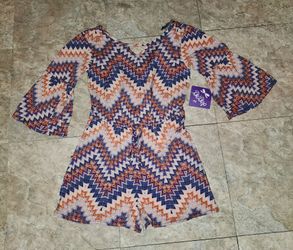 Be bop girls youth romper new