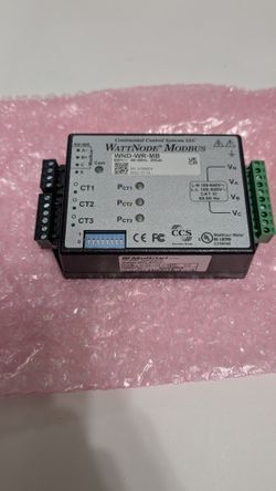 WattNode Modbus WND-WR-MB MODEL M-3X-600-MB Brand New have (5) $200 each
