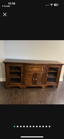 Solid Wood TV Media Console, Buffet,