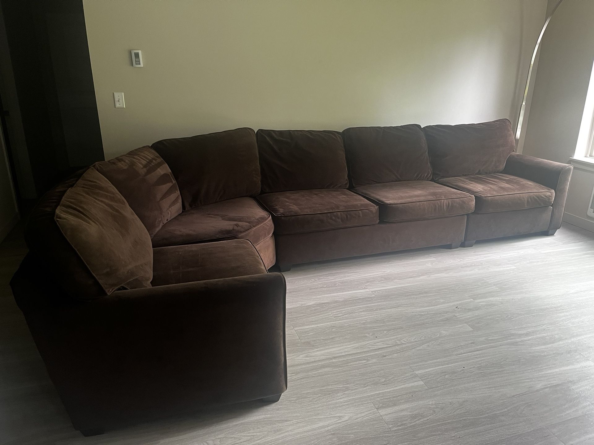 Brown Sectional Couch
