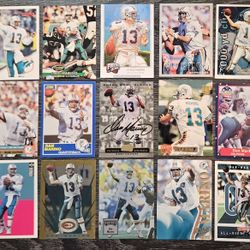 (15) All Different Dan Marino Football Card Lot Miami Dolphins - Multiple Available 
