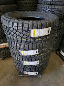 LT 285 70 17 GOODYEAR TERRITORY TIRES TUNDRA SEQUOIA TITAN ARMADA JEEP RUBICON GLADIATOR SILVERADO SIERRA F150 RAM