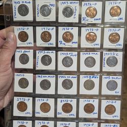 1(contact info removed) Vintage Coins Prestine Condition 