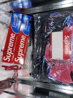 Supreme name stickers