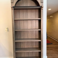 2 - 94 Inch Bookshelves With 1 ladder 