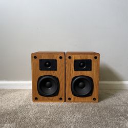 Acoustics 500 2 Way Home Bookshelf Vintage Speakers