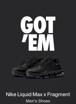 Nike air max liquid FRGMT