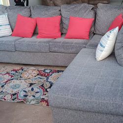 Nice Big Ashley Sectional Can Deliver