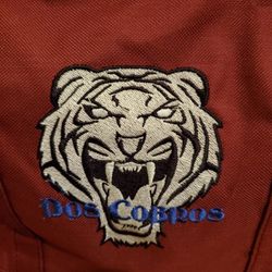 Maroon Dos Cobros Tote Bag 