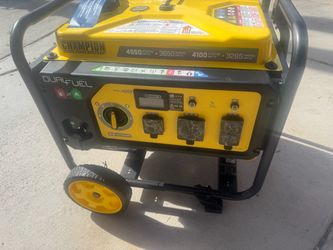 Champion 4550 generator new must go