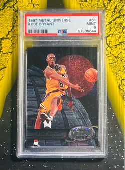 1997-98 Metal Universe Kobe Bryant #81 PSA 9