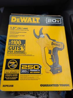 DeWalt cordless purner