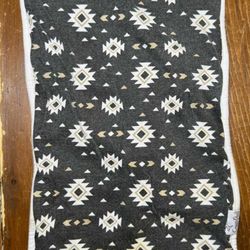 Copper Pearl Western Print Burp Cloth