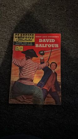 Vintage david balfour comic