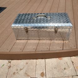Aluminum Diamond Plated Small Toolbox