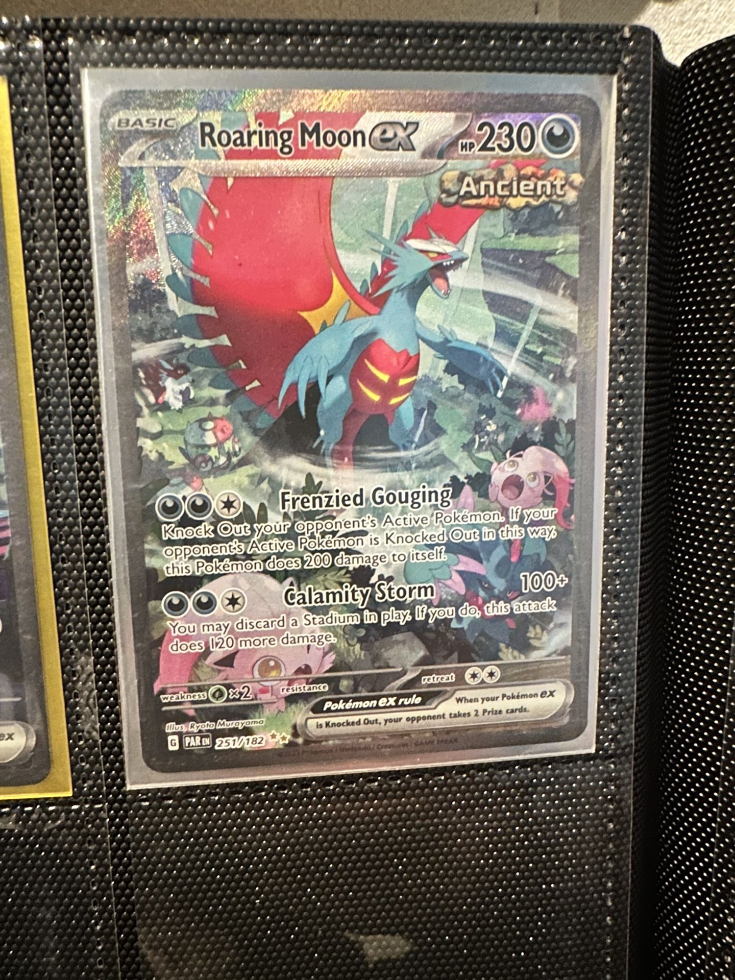 Roaring Moon ex - Pokemon Paradox Rift 251/182