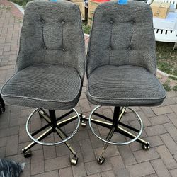 2 Height Stools 
