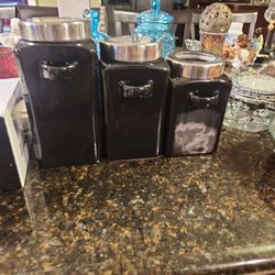 3 Black Dispensers