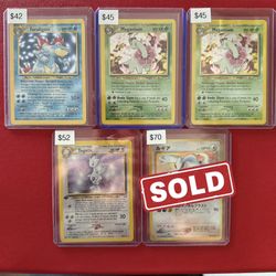 Vintage Pokemon Cards Neo Genesis