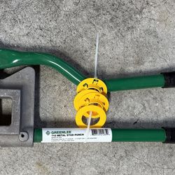 Greenlee 710 Metal Stud Punch