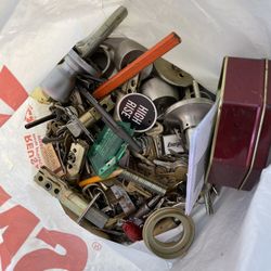 Bagful Of Locks Keys And Locksmith Stuff