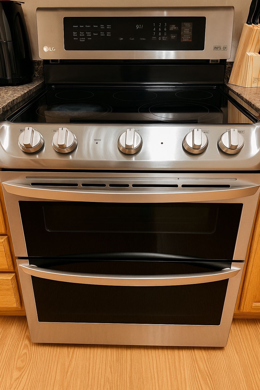 LG Electric Double Oven.