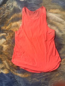 Lulu Lemon Coral Athletic Tank Top